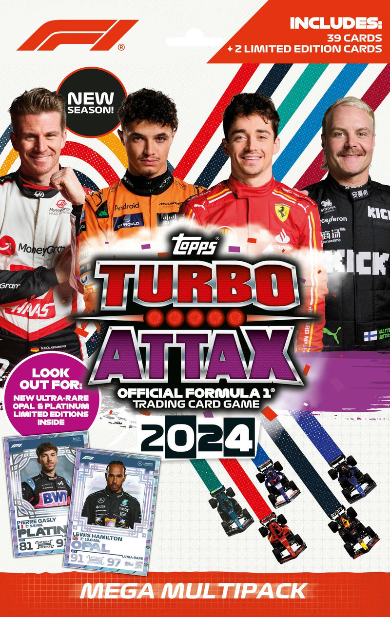 Topps - 2024 Turbo Attax Formula 1 Racing  - Mega Multipack