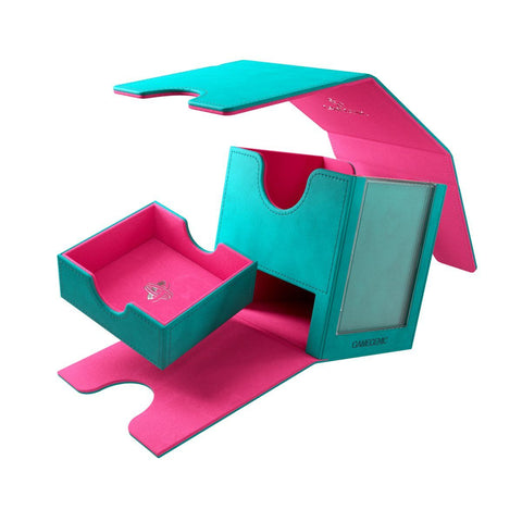 Gamegenic - Sidekick Pro 100+: Teal/Pink - Deck Box