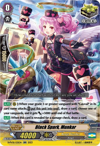 Black Spark, Munkar (D-PV01/031EN) [History Collection]