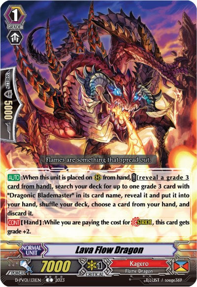 Lava Flow Dragon (D-PV01/131EN) [History Collection]