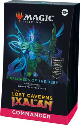 MTG - The lost Caverns of Ixalan: Explorers of the Deep - Commander Deck