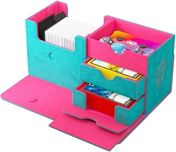 Gamegenic - The Academic 133+ XL: Teal/Pink - Deck Box