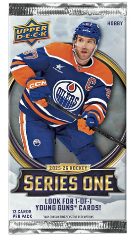 Upper Deck - 2025-26 Series 1 Hockey - Hobby Pack