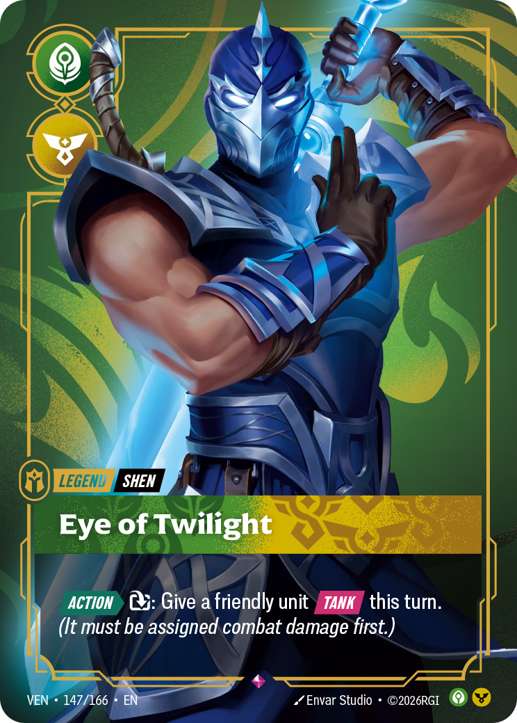 Shen - Eye of Twilight (VEN-147/166) [Riftbound: Vendetta]