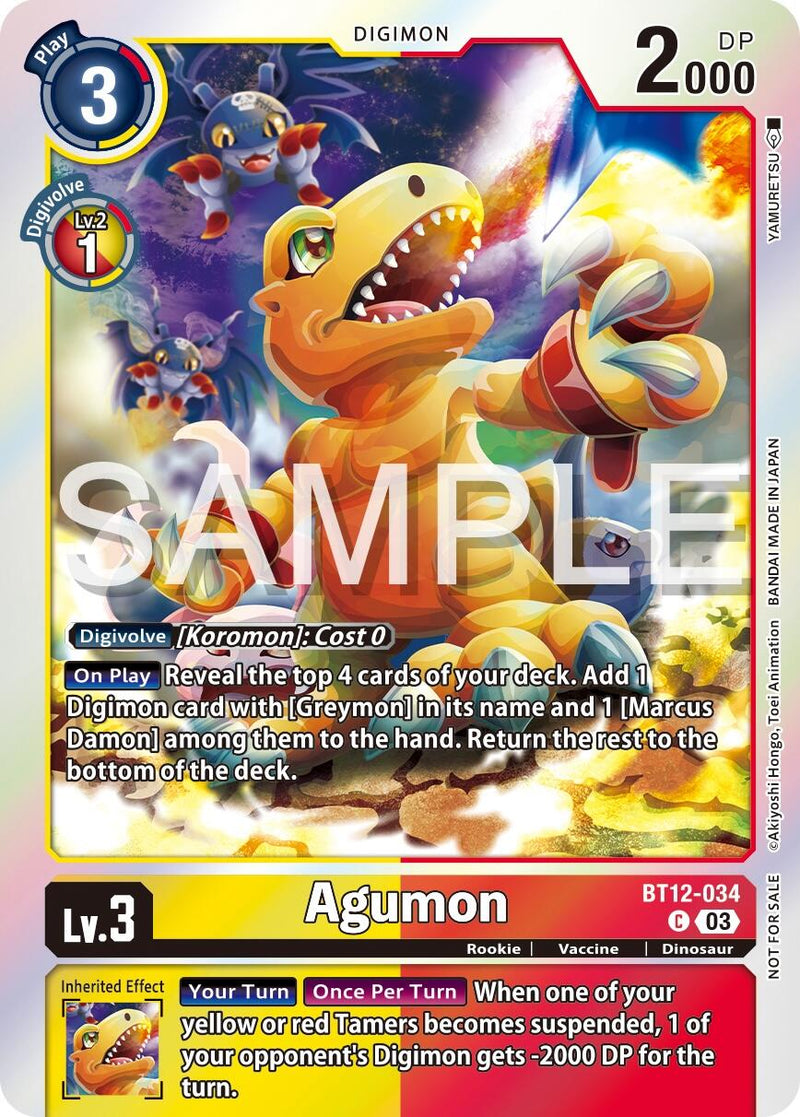 digimon agumon card How does Snow Agumon's evolution source work in battles? Gabumon sleeves (60 ct) Agumon Digimon Card Credit Card