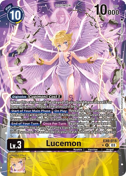 Lucemon [EX6-018] (Alternate Art) [Infernal Ascension]