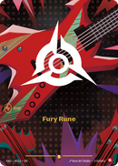 Fury Rune (Alternate Art) (RAD-R01a) [Riftbound: Radiance]