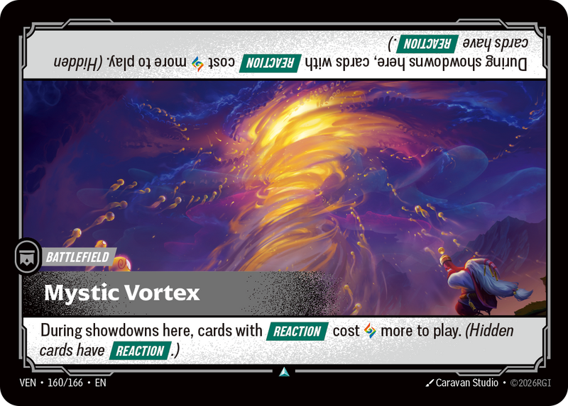 Mystic Vortex (VEN-160/166) [Riftbound: Vendetta]
