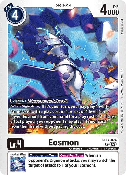 Eosmon [BT17-074] - BT17-074 [Secret Crisis]