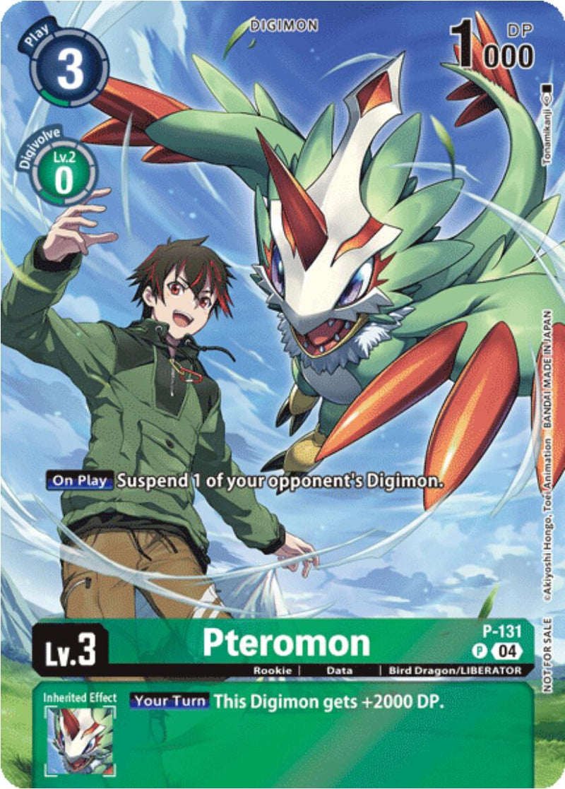 Pteromon [P-131] (Digimon Liberator Promotion) (Textured) [Promotional