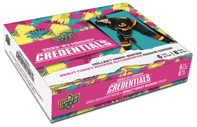 Upper Deck - 2023-24 Credentials Hockey - Hobby Box