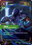 Shen, Scourge of Shadows (Overnumbered) (VEN-170/166) [Riftbound: Vendetta]
