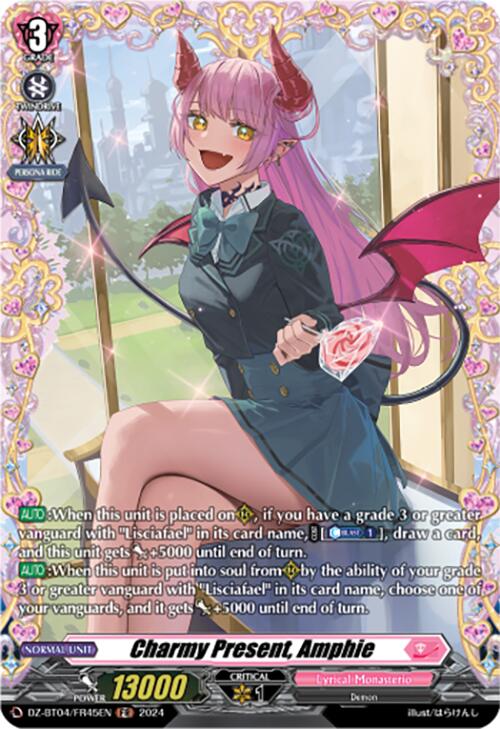 Charmy Present, Amphie (DZ-BT04/FR45EN) [Destined Showdown]