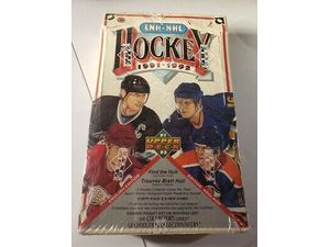 Upper Deck - 1991-92 Hockey Low Numbers - Hobby Box