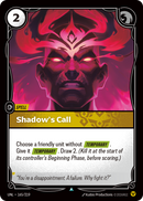 Shadow's Call (UNL-165/219) [Riftbound: Unleashed]
