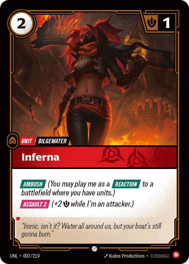 Inferna (UNL-002/219) [Riftbound: Unleashed]
