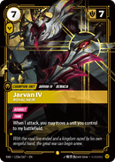 Jarvan IV, Royal Heir (Alternate Art) (RAD-133a/167) [Riftbound: Radiance]