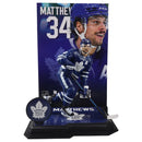 McFarlane Toys - 7" Posed Figure - Auston Matthews - Toronto Maple Leafs