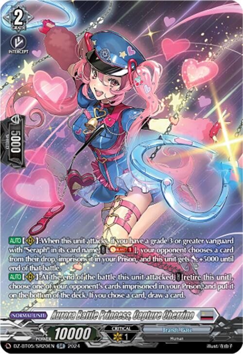 Aurora Battle Princess, Capture Cherrino (DZ-BT05/SR20EN) [Omniscient Awakening]