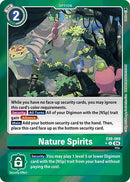 Nature Spirits [EX8-069] (Limited Foil) [Chain of Liberation]