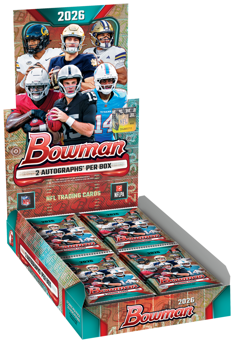 Topps - 2026 Bowman Football - Hobby Box