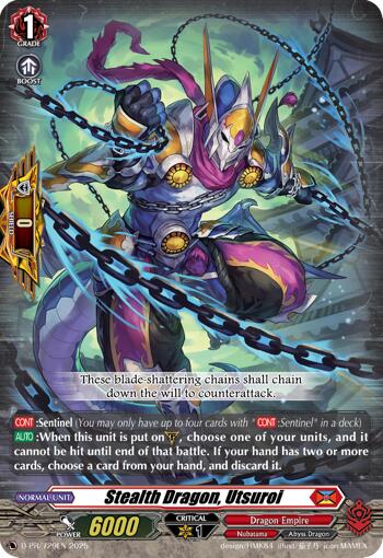 Stealth Dragon, Utsuroi (D-PR/729EN) [D Promo Cards]