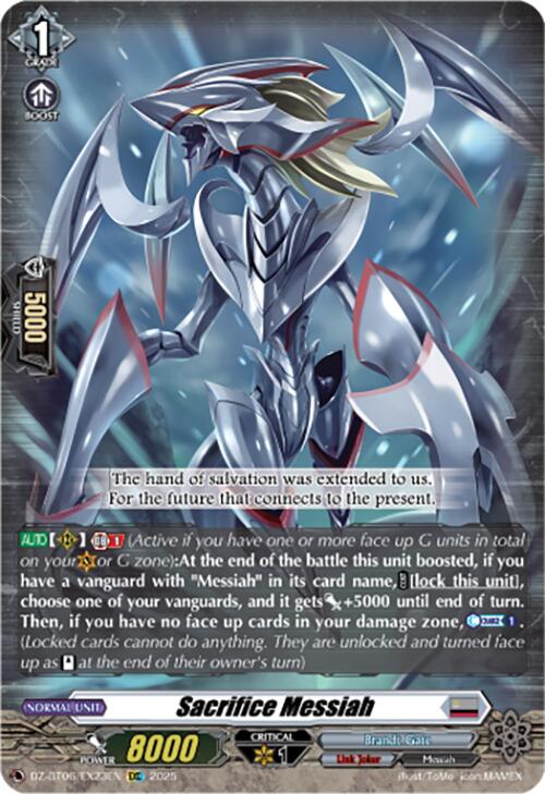 Sacrifice Messiah (EXC) (DZ-BT06/EX23EN) [Generation Dragenesis]