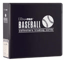 Ultra PRO: 3-Ring Binder - Baseball (Black)