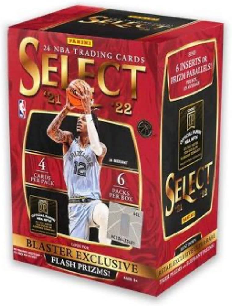 Panini - 2021-22 Select Basketball - Blaster Box