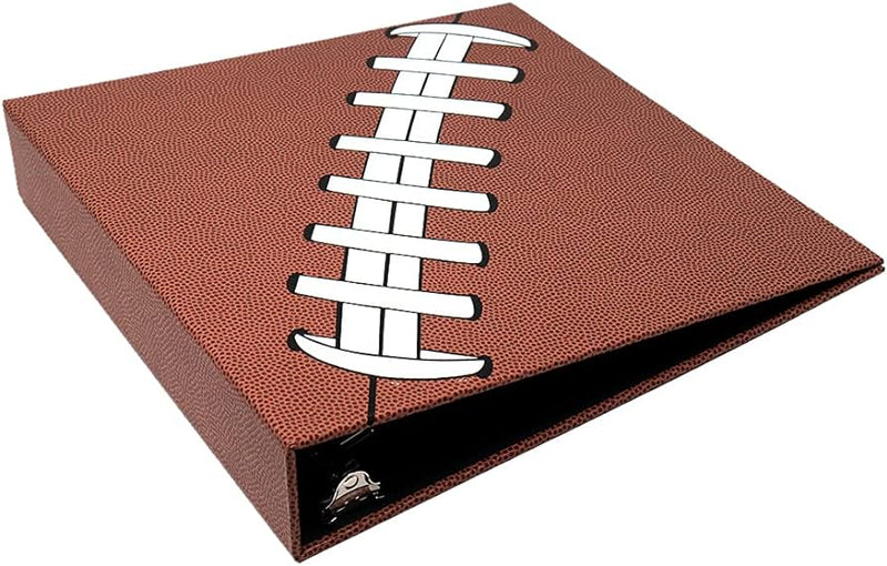 U.P. - 3" Football Textured Binder