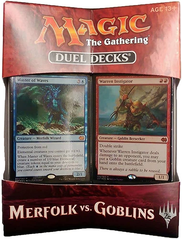 MTG - Duel Decks: Merfolk vs. Goblins - Decks