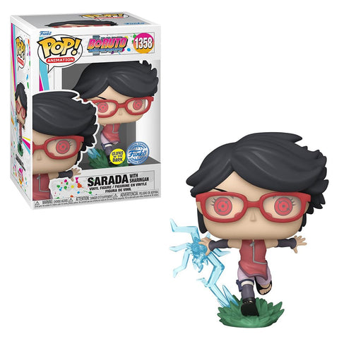 POP! - Boruto - 1358 - Sarada W/ Sharingan - Glow in the Dark Figure