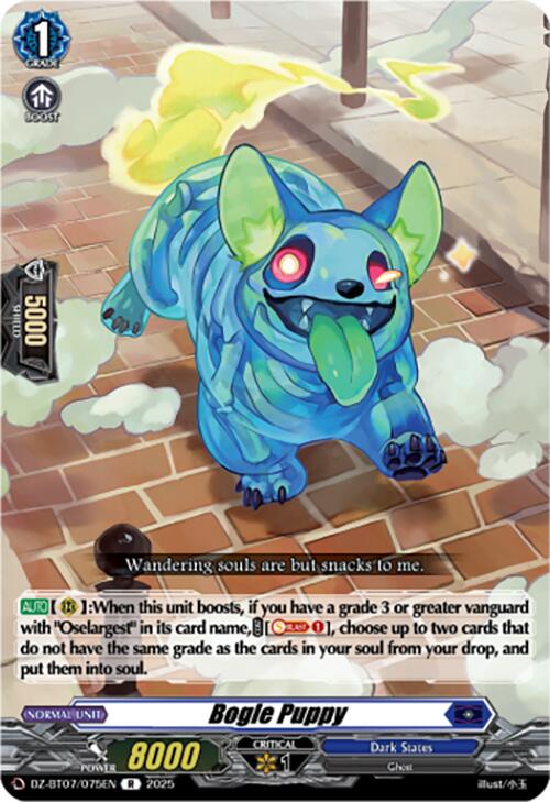 Bogle Puppy (DZ-BT07/075EN) [Moon Fangs & Cerulean Blaze]