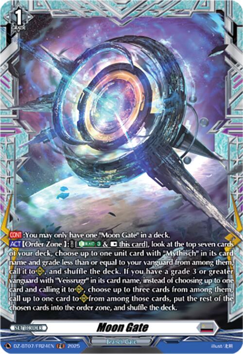 Moon Gate (DZ-BT07/FR24EN) [Moon Fangs & Cerulean Blaze]