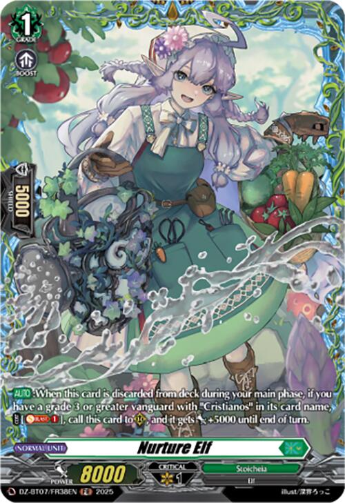 Nurture Elf (DZ-BT07/FR38EN) [Moon Fangs & Cerulean Blaze]