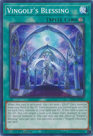 Vingolf's Blessing [ALIN-EN083] Common