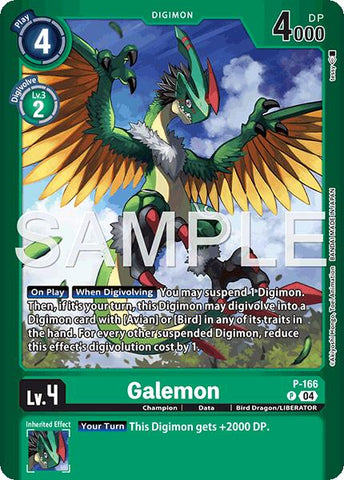 Galemon [P-166] (Limited Card Pack -Billion Bullet-) [Limited Card Pack -Billion Bullet-]