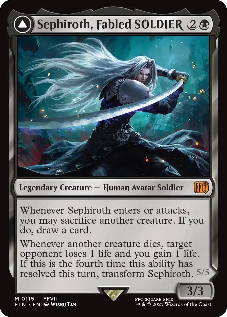 Sephiroth, Fabled SOLDIER // Sephiroth, One-Winged Angel [FINAL FANTASY]