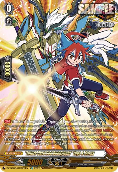 "Future Card God Buddyfight" Yuga & Garga (DZ-SS05/GCR25EN) [CoroCoro Start Deck Pack]