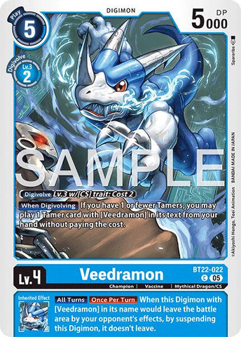 Veedramon [BT22-022] [Cyber Eden]