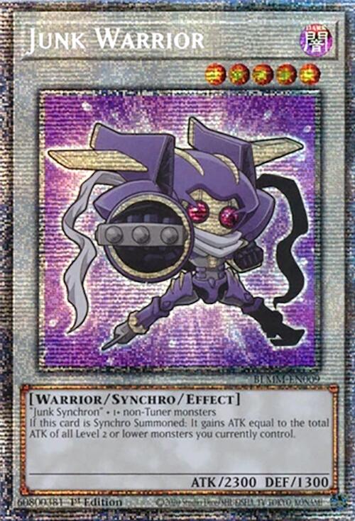 Junk Warrior (Starlight Rare) [BLMM-EN009] Starlight Rare