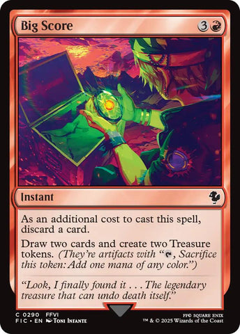 Big Score (Surge Foil) [FINAL FANTASY Commander]