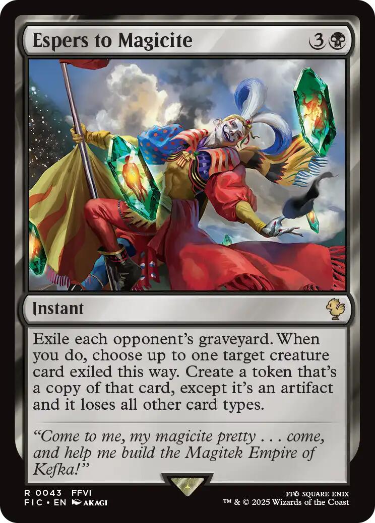 Espers to Magicite (Surge Foil) [FINAL FANTASY Commander]