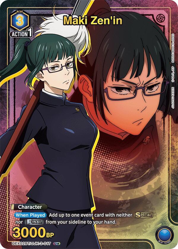 Maki Zen'in [UEX02BT/JJK-3-017] (U*)