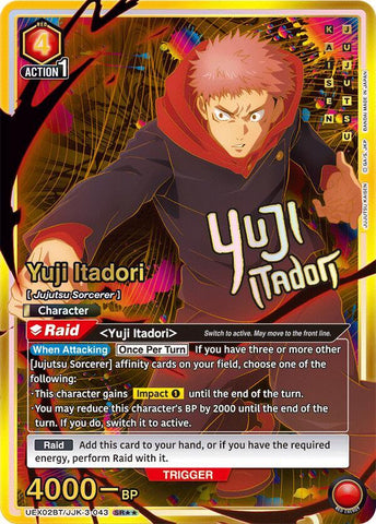 Yuji Itadori [UEX02BT/JJK-3-043] (SR**)