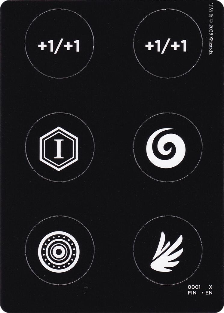 Punch Card Token (0001 // 0002) [FINAL FANTASY Tokens]