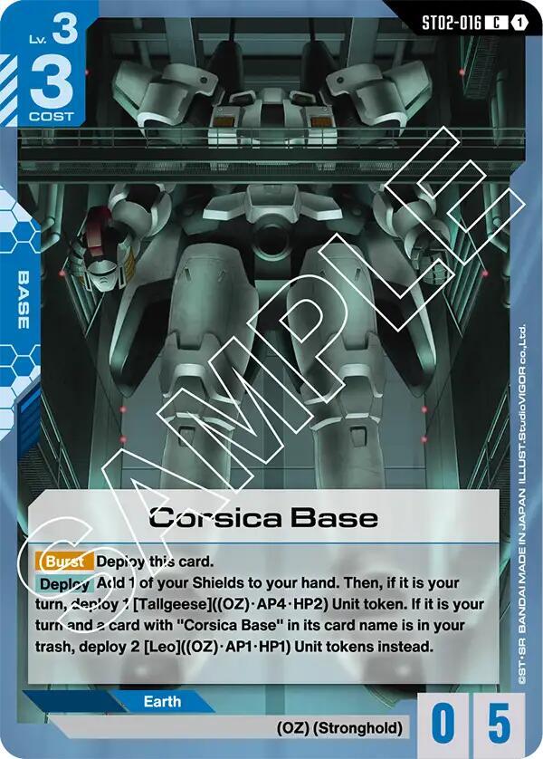 Corsica Base [ST02-016] (C)