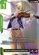 Peaceful Timbre / Quatre Raberba Winner [ST02-013] (C+)
