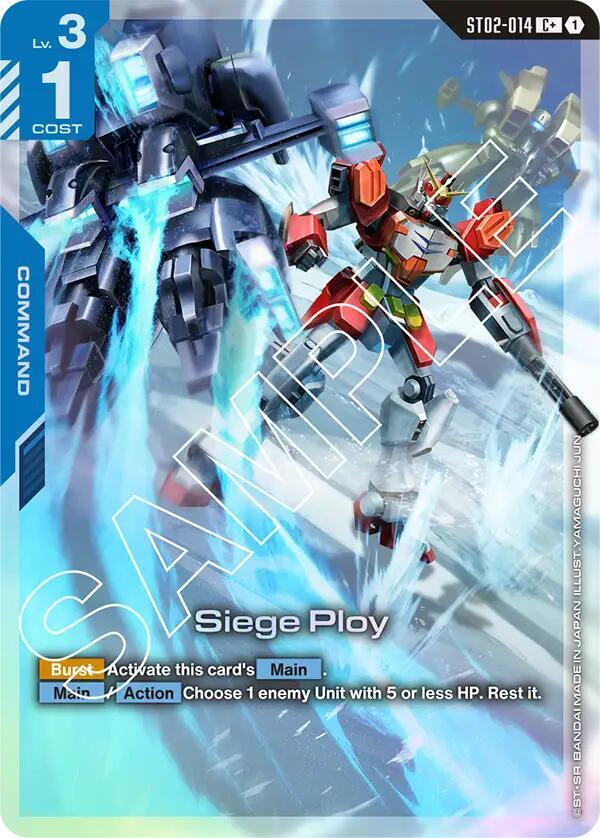 Siege Ploy [ST02-014] (C+)
