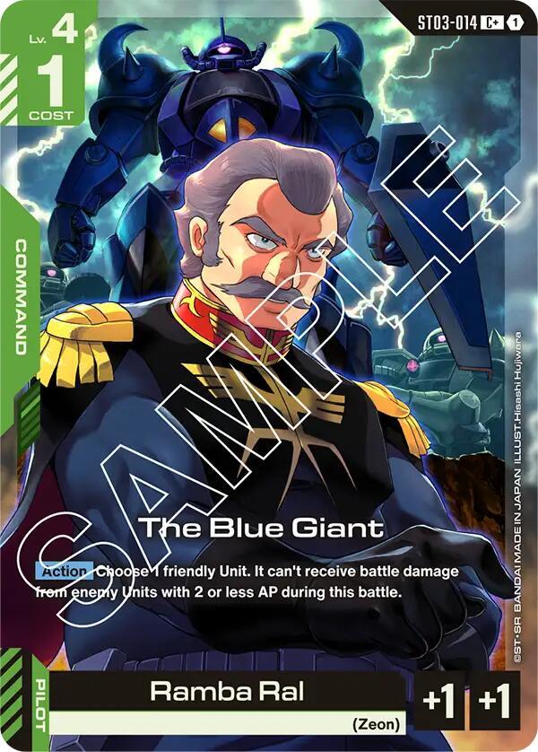 The Blue Giant [ST03-014] (C+)